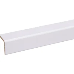 Geen Hoeklat zelfklevend MDF wit folie 33x33 mm 260 cm Hot