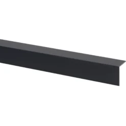 Geen Hoekprofiel kunststof antraciet 30x30 mm 260 cm Best