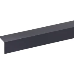 Geen Hoekprofiel kunststof antraciet 30x30 mm 260 cm Best