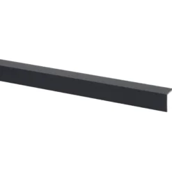 Geen Hoekprofiel kunststof antraciet 20x20 mm 260 cm Best