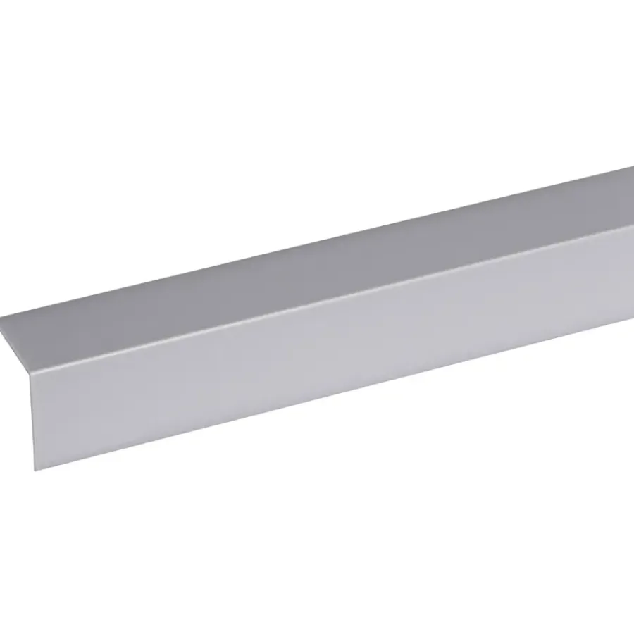 Geen Hoekprofiel kunststof RVS look zelfklevend 25x25mm 260cm Hot
