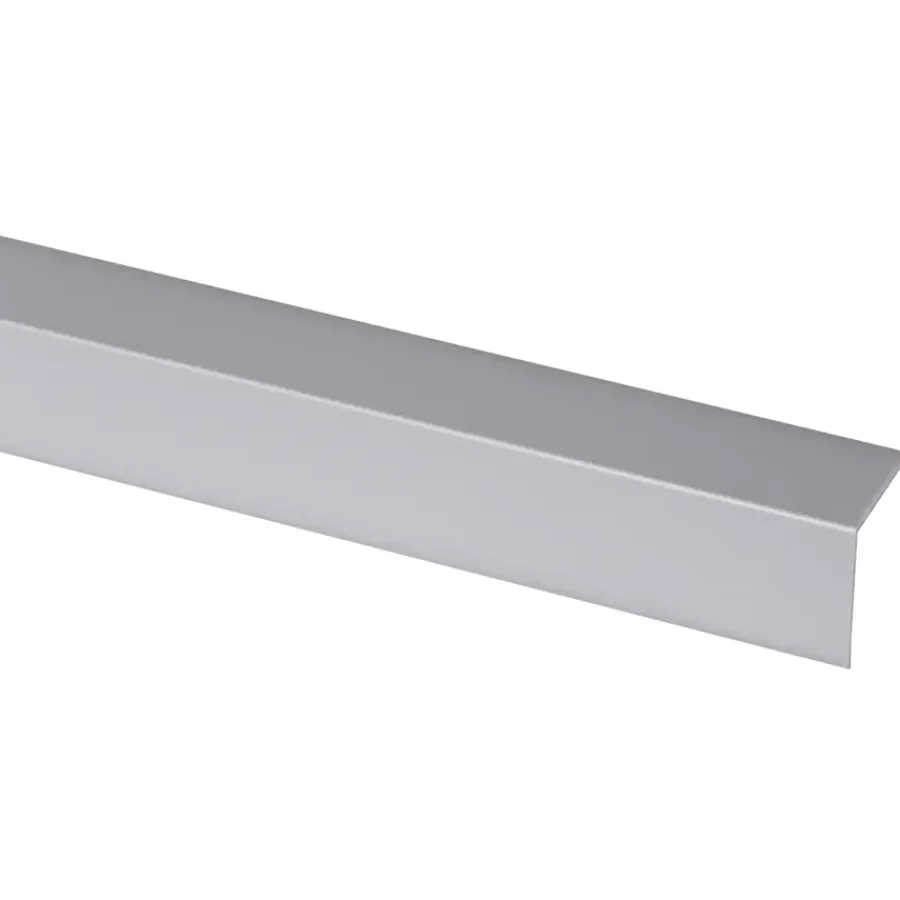 Geen Hoekprofiel kunststof RVS look zelfklevend 25x25mm 260cm Hot