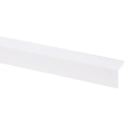 Geen Hoekprofiel kunststof wit 25x25 mm 260 cm Hot