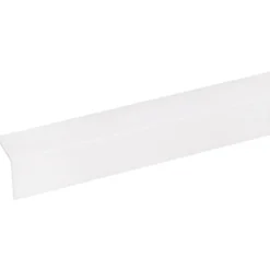 Geen Hoekprofiel kunststof wit zelfklevend 20x20mm 260cm