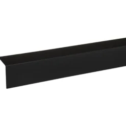 Geen Hoekprofiel kunststof zwart 50x50mm 260 cm Clearance