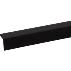 Geen Hoekprofiel kunststof zwart 20x20 mm 260 cm Clearance