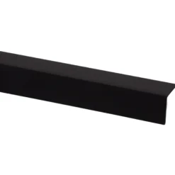 Geen Hoekprofiel kunststof zwart 20x20 mm 260 cm Clearance