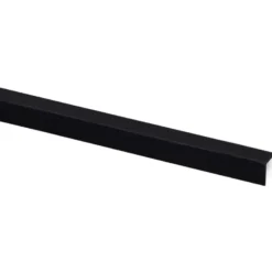 Geen Hoekprofiel kunststof zwart 15x15 mm 260 cm Sale