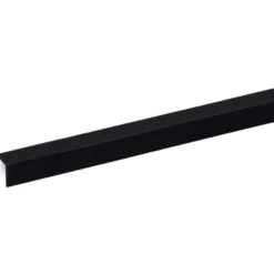 Geen Hoekprofiel kunststof zwart 15x15 mm 260 cm Sale