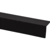 Geen Hoekprofiel kunststof zwart 30x30 mm 260 cm Clearance