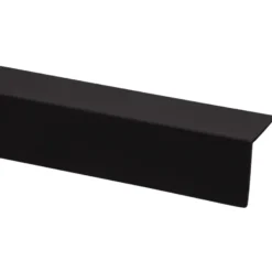 Geen Hoekprofiel kunststof zwart 30x30 mm 260 cm Clearance