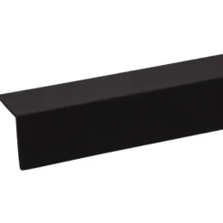 Geen Hoekprofiel kunststof zwart 30x30 mm 260 cm Clearance