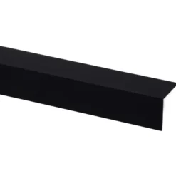 Geen Hoekprofiel kunststof zwart 35x35mm 260cm Hot