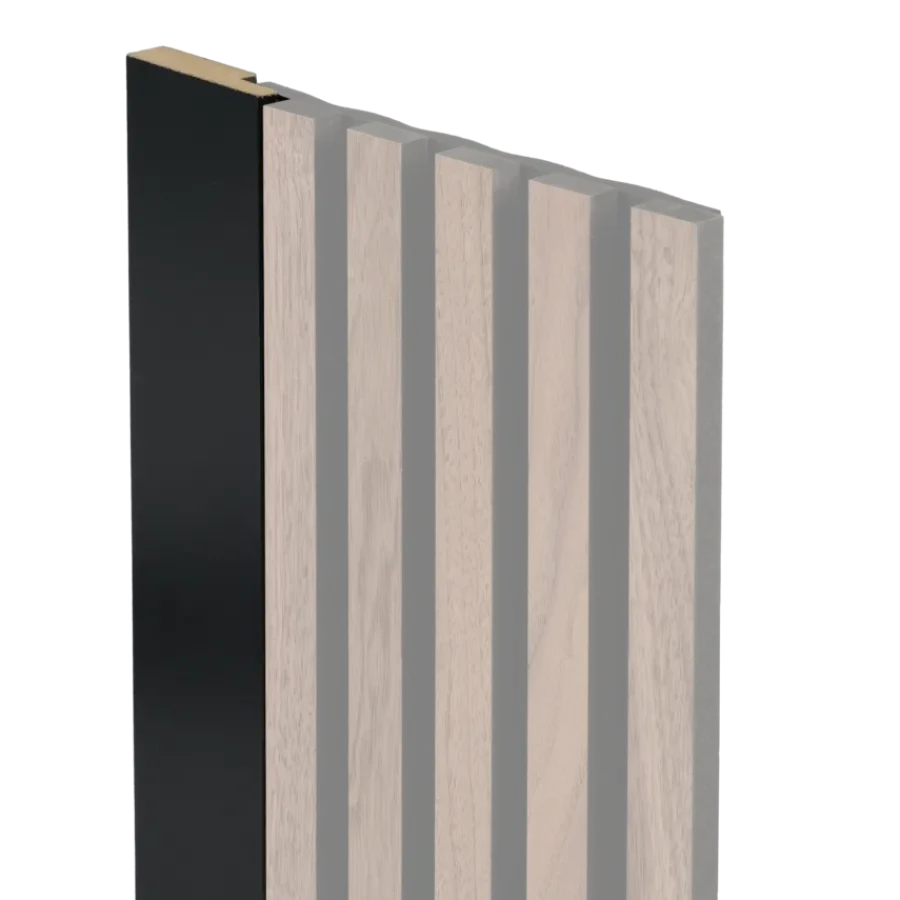 Silentlines Hoekprofiel voor lattenwand t.b.v. de afwerking aan de zijkant 260cm Clearance