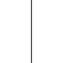 Geen Hoekprofiel zwart 25x25mm 260cm Hot