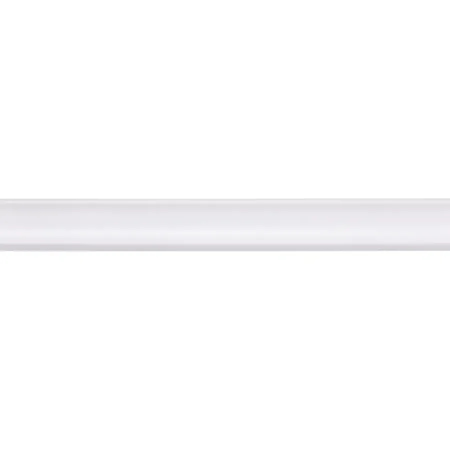 Geen Hollat MDF 13x13 mm wit gegrond lengte 260 cm Outlet