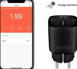 Hombli Slim Stopcontact Zwart Sale