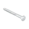 Houtdraadbout gegalvaniseerd M12x80 mm 3 stuks