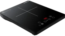 Inventum KI120T - Inductie kookplaat - 1 kookzone - 2000 watt - 10 standen - Zwart