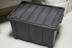 Iris Powerbox Opbergbox - 68L - 100% Recycled Kunststof - Zwart
