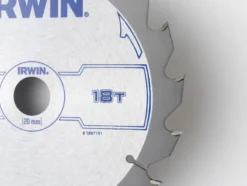 IRWIN cirkelzaagblad Ø160 mm met asgat 20mm, vertanding 18T Sale