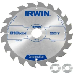 IRWIN cirkelzaagblad 210x30,20&16 mm 20t