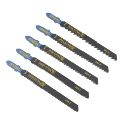 IRWIN decoupeerzaagbladenset T-aansluiting voor hout - 5-delig New