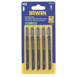 IRWIN decoupeerzaagbladenset T-aansluiting voor hout - 5-delig New