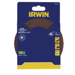 IRWIN lamellenschuurschijf voor haakse slijper Ø 125 mm korrelgrootte K120. Hot