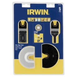 IRWIN multitool zaagbladenset voor BLACK+DECKER en Bosch- 4-delig