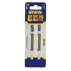IRWIN Pro decoupeerzaagblad U-aansluiting voor laminaat / spaanplaat - 2 stuks New