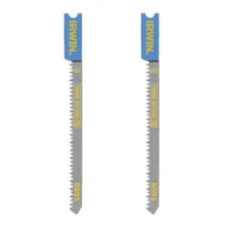 IRWIN Pro decoupeerzaagblad grof U-aansluiting voor hout / multiplex - 2 stuks - tot 20 mm Hot