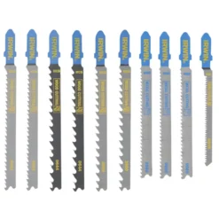 IRWIN Pro decoupeerzaagbladenset T-aansluiting voor hout / metaal - 10-delig