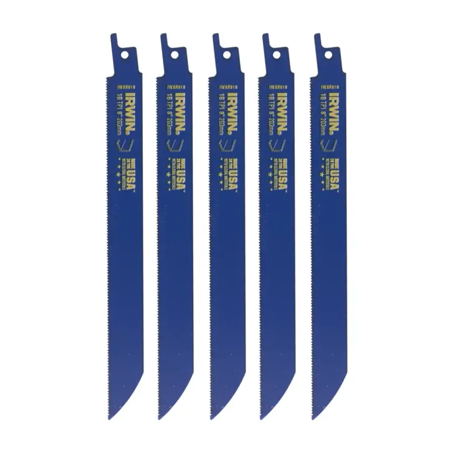 IRWIN reciprozaagblad 18T voor metaal - 5 stuks - 200 mm Outlet