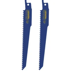 IRWIN reciprozaagblad vertanding 6T bi-metaal voor hout met spijkers - 2 stuks - 150 mm Best