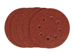 IRWIN schuurschijf rond Ø125 mm zelfhechtend K40, 5 stuks Sale