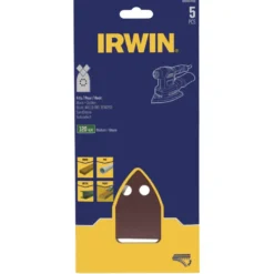 IRWIN schuurvel voor B+D Multischuurmachine zelfklevend K120, 5 stuks Online