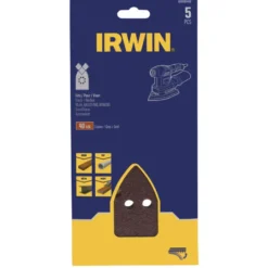 IRWIN schuurvel voor B+D Multischuurmachine zelfklevend K40, 5 stuks Discount