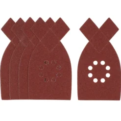 IRWIN schuurvel voor B+D Multischuurmachine zelfklevend K80, 5 stuks Best