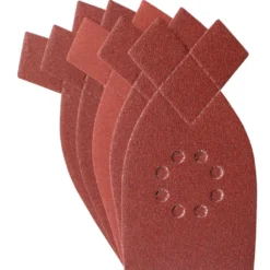 IRWIN schuurvel voor B+D Multischuurmachine zelfklevend K60/K80/K120/K180, 5 stuks Discount