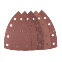 IRWIN schuurvel voor multischuurmachines Bosch PSM, Skil, Lux, Metabo, zelfklevend K40/K80/K120/K180, 5 stuks Discount