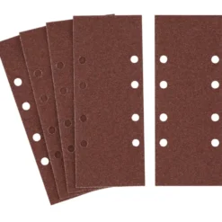 IRWIN schuurvel 230 x 93 mm K60 voor klembevestiging, met perforatie voor Bosch, Skil, Gamma, Makita, Metabo, 5 stuks. Outlet