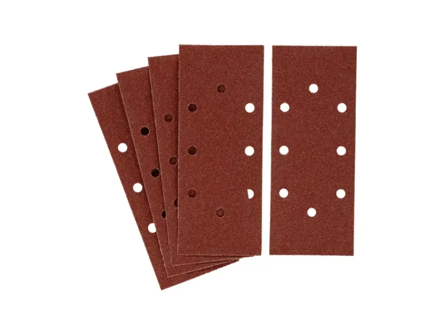 IRWIN schuurvel 230 x 93 mm K60 voor klembevestiging, met perforatie voor B+D, 5 stuks.