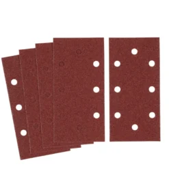 IRWIN schuurvel 190 x 93 mm K80 zelfhechtend, met perforatie voor B+D, 5 stuks. Sale