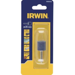 IRWIN slijpsteen rond Ø20 mm met as Ø6 mm. Clearance