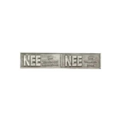 Ja/Nee Sticker Tin kleur
