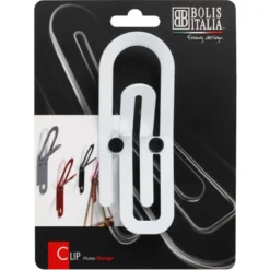 Jashaak enkel Paperclip wit zamak