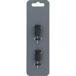 Jashaak enkel Spoel zwart Zamak 2 stuks