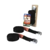 Jumbo spanband met klemgesp zwart 2x 2,5m 25mm Outlet