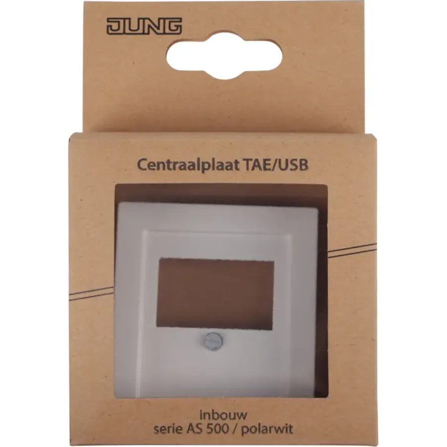 JUNG AS500 Afdekplaat USB Wit Hot